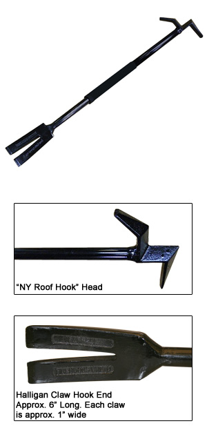 Fire Hooks Unlimited New York Roof Hook