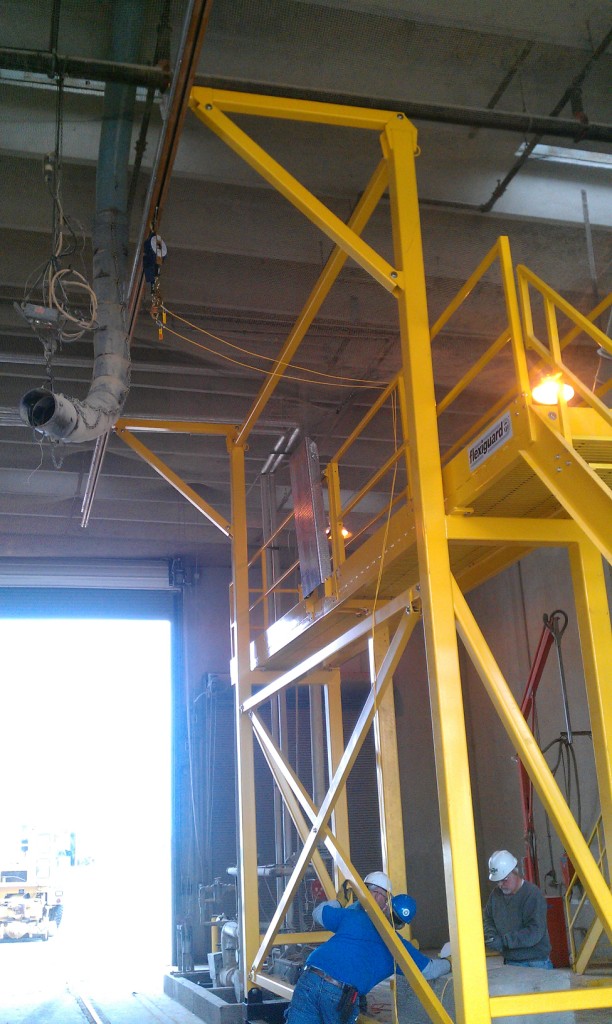 Industrial Fall Protection Solution Installed by Ark Safety