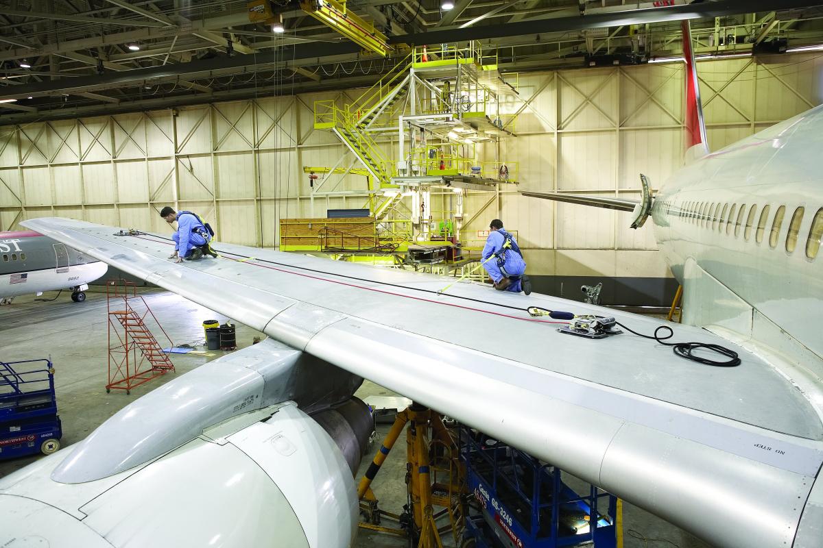 Aircraft Maintenance Fall Protection 