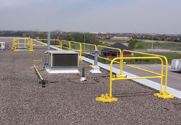 Custom Rooftop Fall Protection by Ark Safety