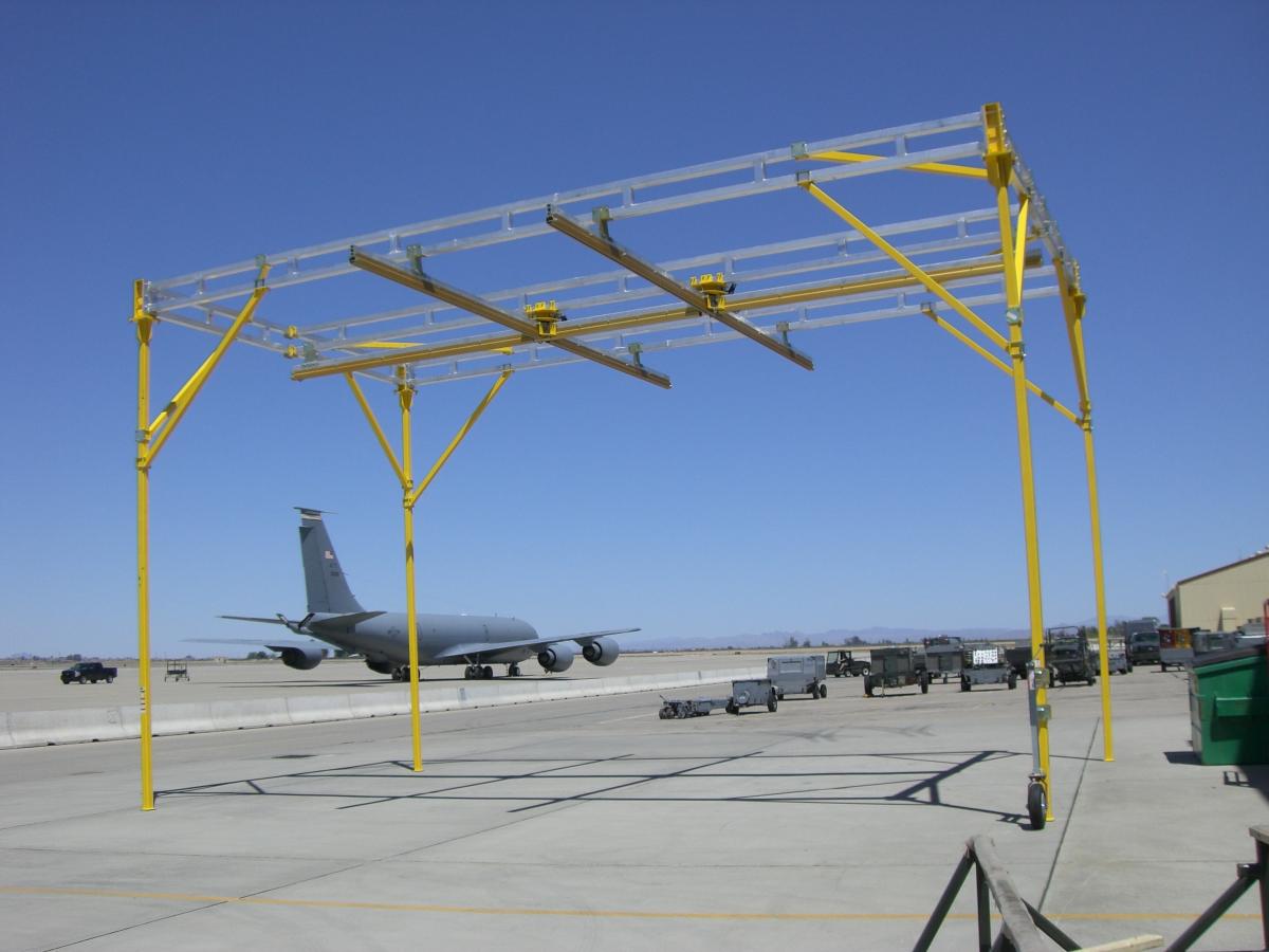 Fall Protection Systems for Military Aircraft by Ark Safety