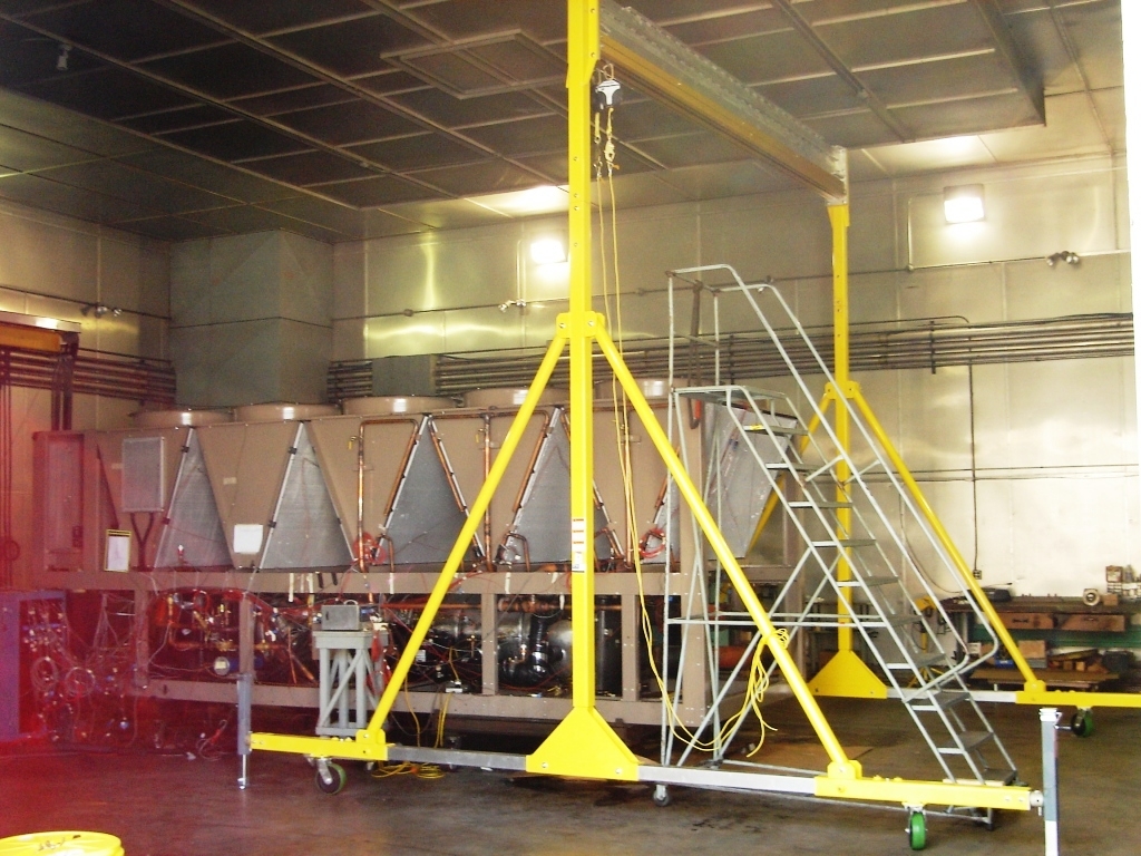 Portable Overhead Custom Fall Safety Systems 